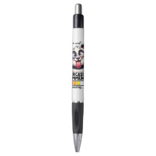 Grappig sarcasme woord art panda beer pen