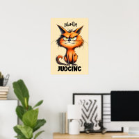 Grappig sarcasme woord art stil oordelen kat
