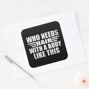 Grappig sarcastisch citaat volwassen humor sarcasm vierkante sticker