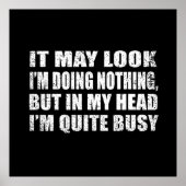 Grappig sarcastisch gezegden bekende citaten sarca poster (Voorkant)