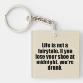 Grappig sarcastisch gezegden bekende citaten sarca sleutelhanger (voorkant)