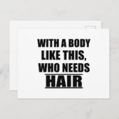 Grappig sarcastisch gezegden humor sarcasme feestdagenkaart (Voorkant / Achterkant)