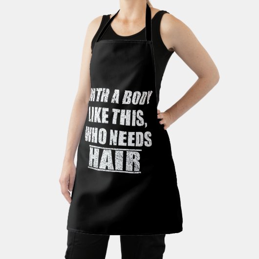 Grappig sarcastisch gezegden humor sarcasme schort (Insitu)