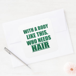 Grappig sarcastisch gezegden humor sarcasme vierkante sticker