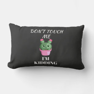 Grappig sarcastisch schattig cool kussen