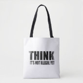 Grappig sarcastisch slogan volwassen humor sarcasm draagtas (Voorkant)