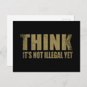 Grappig sarcastisch slogan volwassen humor sarcasm feestdagenkaart (Voorkant / Achterkant)