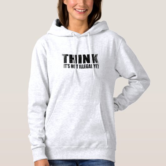 Grappig sarcastisch slogan volwassen humor sarcasm hoodie (Voorkant)