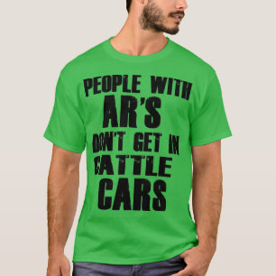 Grappig Sarcastische mensen met AR's komen niet in T-shirt