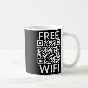 Grappig Scan Gratis Wifi Trump Dancing Prank QR Pr Koffiemok