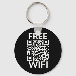 Grappig Scan Gratis Wifi Trump Dancing Prank QR Pr Sleutelhanger