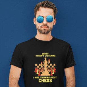 Grappig schaakcitaat cadeau voor schakers en liefh t-shirt