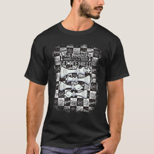 Grappig Schaken Het Is Geen Paard RPG Tafel Bordsp T-shirt