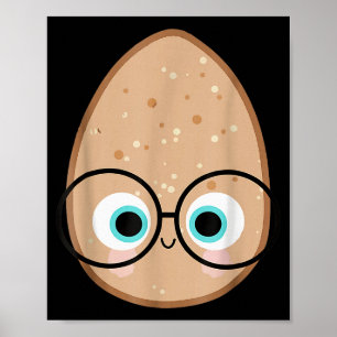 Grappig Schattig Goed Ei Leraar Halloween Kostuum  Poster