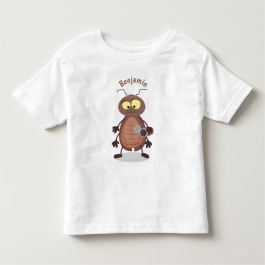 Grappig schattig kakkertekenfilm kinder shirts (Voorkant)