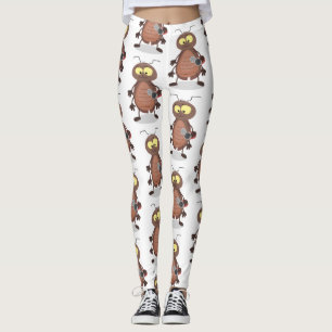 Grappig schattig kakkertekenfilm leggings