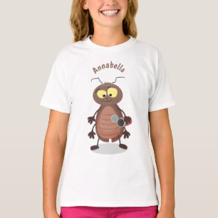 Grappig schattig kakkertekenfilm t-shirt