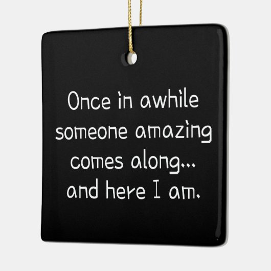 Grappig schattig meisje keramisch ornament (Links)