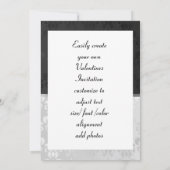 Grappig schattig olifant en hart Valentijnse fees Kaart (Achterkant)