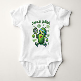 Grappig Schattig Zoet als Augurken Pickleball Romper