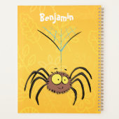 Grappig schattige cartoon van de fluffiasappel planner (Achterkant)