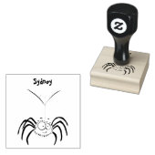 Grappig schattige cartoon van de fluffiasappel rubberstempel (Gestempeld)