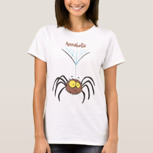 Grappig schattige cartoon van de fluffiasappel t-shirt