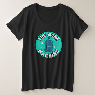 Grappig Schattige de bonkmachine /Free Palestine d Grote Maat T-shirt