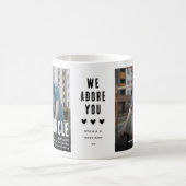 Grappig Schattige FUNCLE 2 Foto Uncle Christmas Koffiemok (Center)