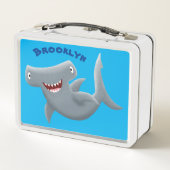 Grappig schattige Hammerhead-cartoon (Achterkant)