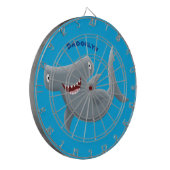 Grappig schattige Hammerhead-cartoon Dartbord (Voorkant Links)