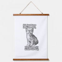 Grappig schattige kattenmeme voor katteneigenaars