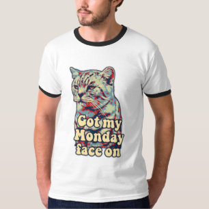 Grappig schattige kattenmeme voor kattenliefhebber t-shirt