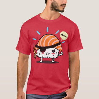 Grappig Schattige Kawaii Originele Pirate Japans S T-shirt