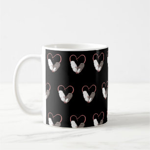 Grappig Schattige klein knaagdier huisdier Happy H Koffiemok