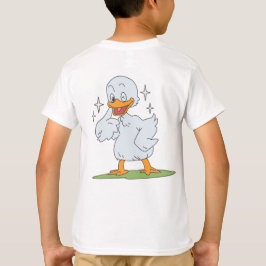 Grappig Schattige Smile gezicht & Duck T-shirt