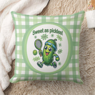 Grappig Schattige Sweet als Pickles Pickleball Kussen