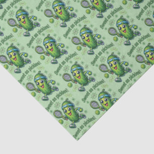 Grappig Schattige Sweet als Pickles Pickleball Tissuepapier