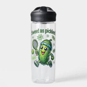 Grappig Schattige Sweet als Pickles Pickleball Waterfles