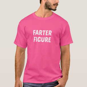 Grappig scheten vader bijnaam farter figuur t-shirt