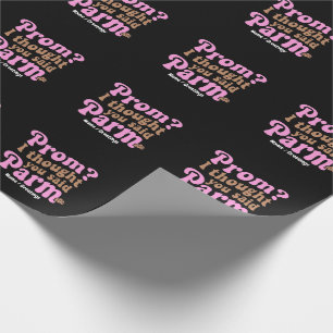 Grappig schoolbal? Ik dacht dat je parmezaanse est Cadeaupapier