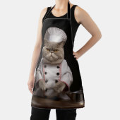 Grappig schort voor Britse kattenliefhebbers (Insitu)