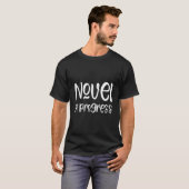 Grappig Schrijver Slogan T-shirt (Voorkant volledig)