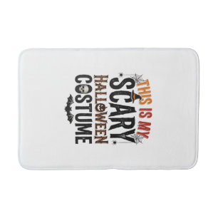 Grappig Schrikwekkend Halloween Kostuum Vintage Sh Badmat