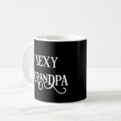 Grappig sexy opa koffie Mok cadeau (Voorkant links)