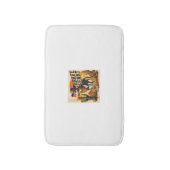 Grappig Sheriff Hond Shirt Greyhound Whippet Hond  Badmat (Voorkant Verticaal)