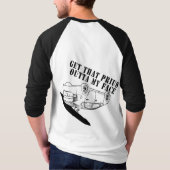 grappig  shirt motorfiets (Achterkant)