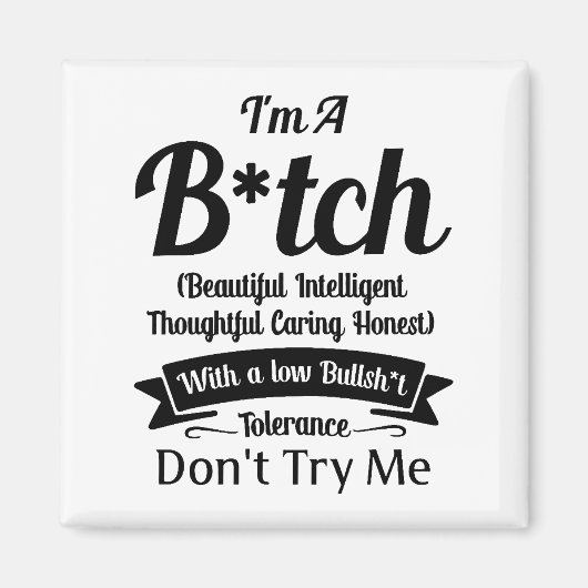 grappig shirt, sarcastisch t-shirt, sarcasme shi magneet (Voorkant)