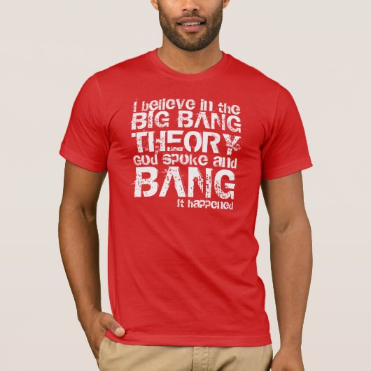 grappig shirt van de big bang (Voorkant)