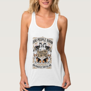 Grappig shirt voor hondenliefhebbers met vintage p